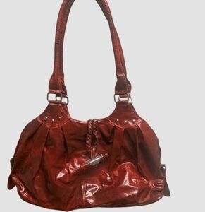 Red Leather Handbag